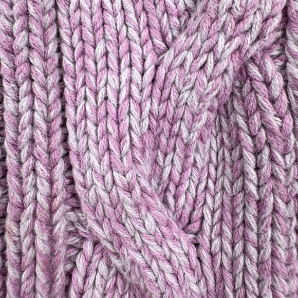 L.L.Bean Pink Cable Knit Full Zip Mock Neck Sweater Jacket Womens XS Cotton‎ - Picture 4 of 13